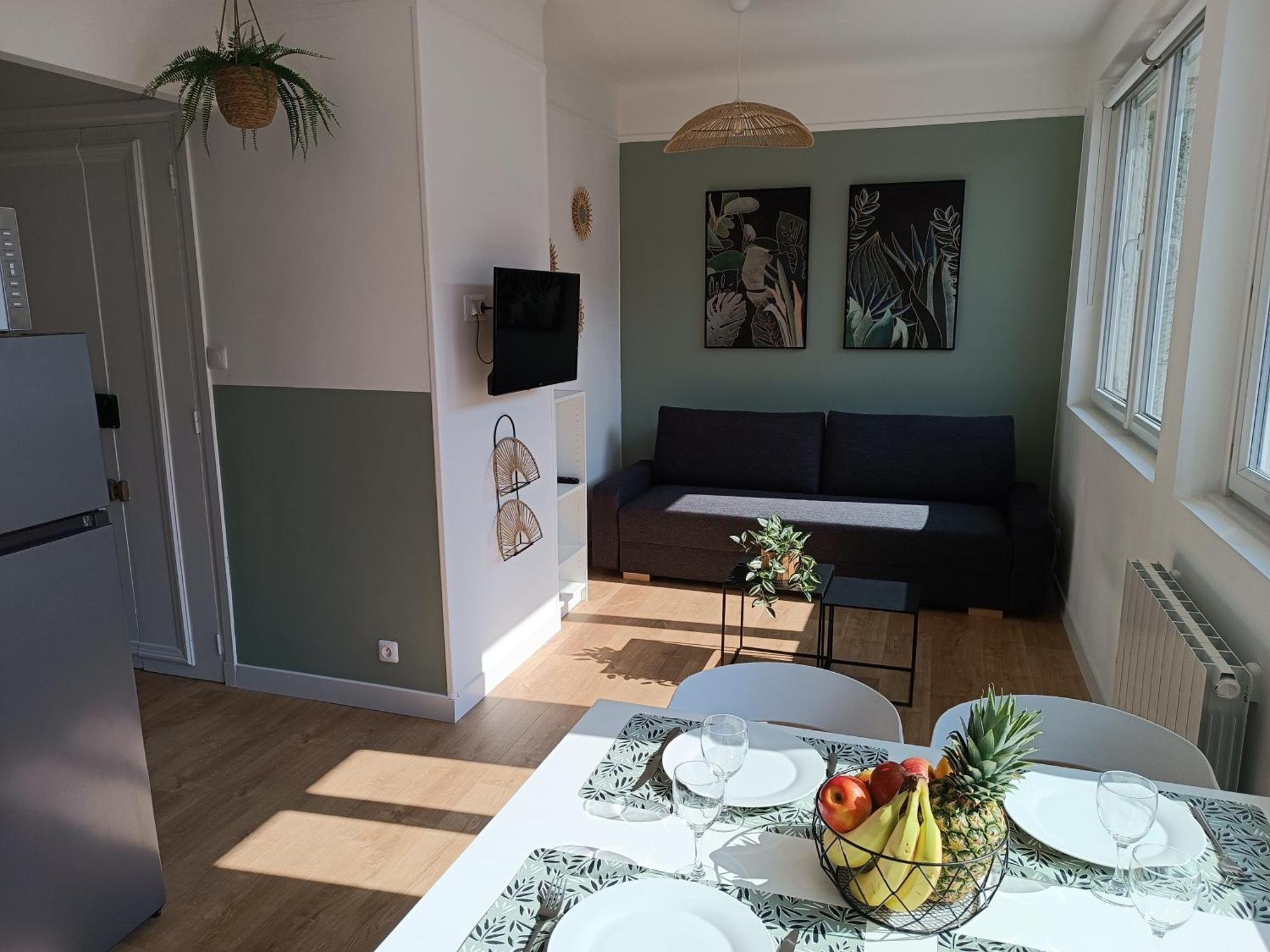 Chez Clem Apartment Calais Ngoại thất bức ảnh